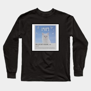 Catlor Swift 1989 Album Long Sleeve T-Shirt